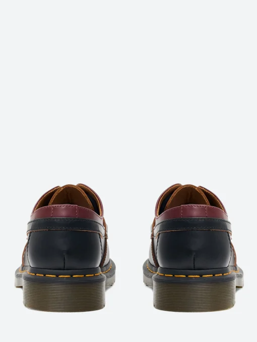 New x Dr. Martens - 1461 Penton Mash Up in Black and Cherry Women Shoes | Loafers