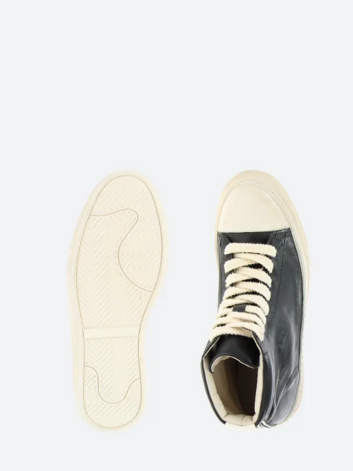 New - 32502B High Top Sneakers in Nero Vintage Women Sneakers