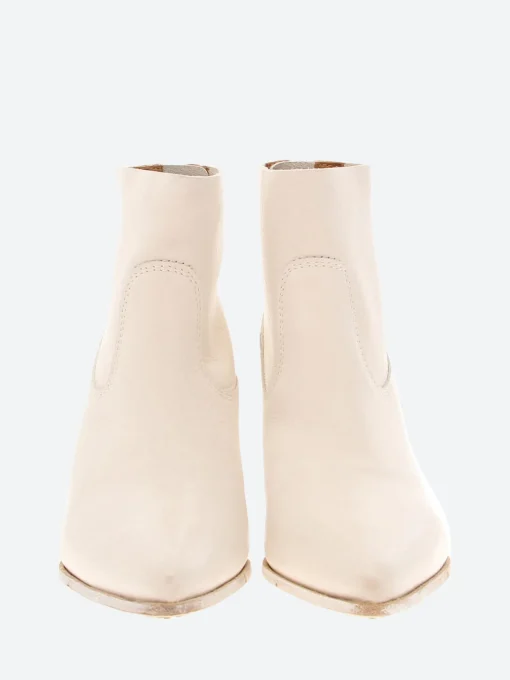 Best - 1CS113 Ankle Boots in Milk White Women Heels | Boots