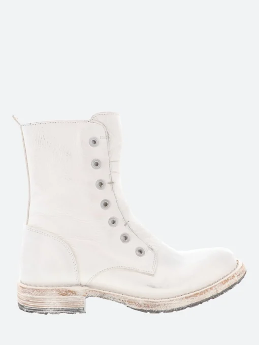 New - 1CW005 Ankle Boots in Bianco Cusna Women Overalls & Jumpsuits | Boots