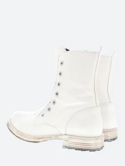 New - 1CW005 Ankle Boots in Bianco Cusna Women Overalls & Jumpsuits | Boots
