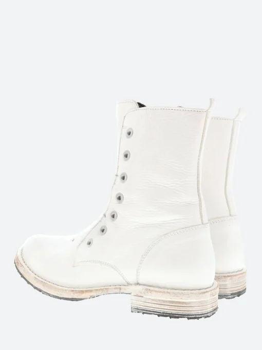 New - 1CW005 Ankle Boots in Bianco Cusna Women Overalls & Jumpsuits | Boots