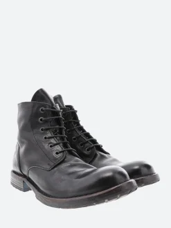 Online - 2CW007 Ankle Boots in Nero Cusna Boots