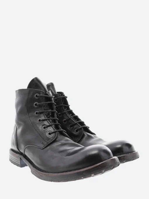 Online - 2CW007 Ankle Boots in Nero Cusna Boots