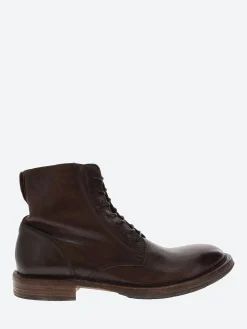 Sale - 2CW022 Lace-Up Boots in Ebano Cusna Boots