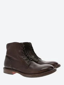 Sale - 2CW022 Lace-Up Boots in Ebano Cusna Boots