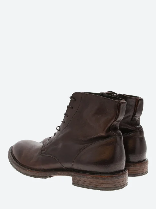 Sale - 2CW022 Lace-Up Boots in Ebano Cusna Boots
