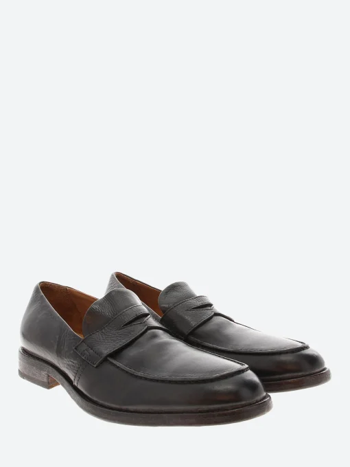 Fashion - 2ES022 in Nero Toscano Shoes | Loafers