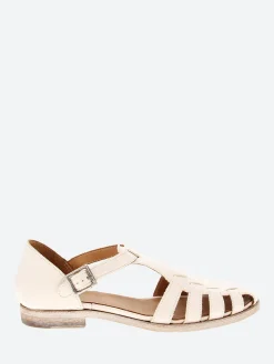 Sale - 1GS326 Fisherman Sandal in Bianco Cusna Women Overalls & Jumpsuits | Sandals