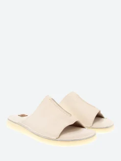 Clearance - 1GS334 Slide Sandals in Milk Toscano Women Slides | Sandals