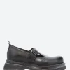 Sale - 76402L Buckle Strap Loafer in Nero Cusna Women Shoes | Overalls & Jumpsuits