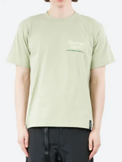 Clearance - Mountain Hymn T-Shirt in Light Green T-Shirts