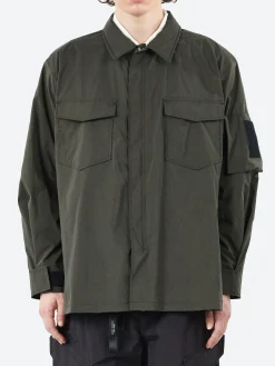 Hot - MT Crew Shirt in Coal Grey Button-Ups