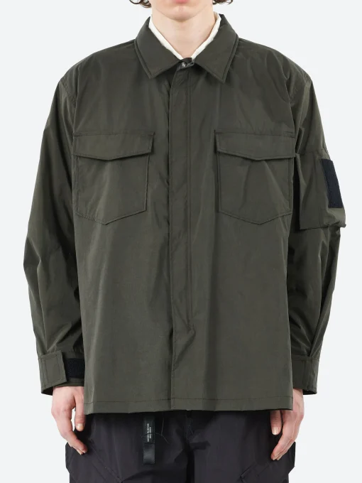 Hot - MT Crew Shirt in Coal Grey Button-Ups