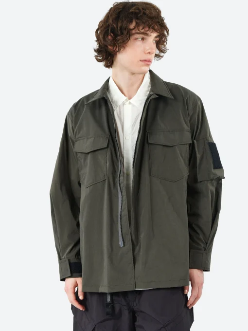 Hot - MT Crew Shirt in Coal Grey Button-Ups