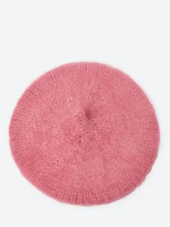 Sale - Hanki Beret in Pink Heather Women Hats | Belts
