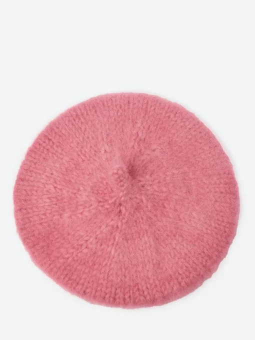 Sale - Hanki Beret in Pink Heather Women Hats | Belts