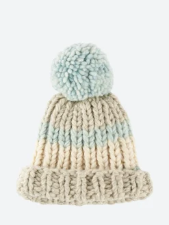 Fashion - Lumi Toque in Light Grey and Frozen Blue Women Hats | Hats