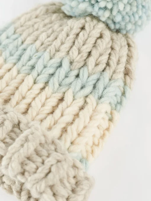 Fashion - Lumi Toque in Light Grey and Frozen Blue Women Hats | Hats