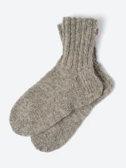 New - Socks in Natural Stone Grey Women Socks & Hosiery | Belts