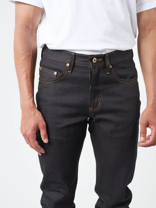 Best Naked & Famous - Deep Indigo Stretch Selvedge Weird Guy Pants | Denim