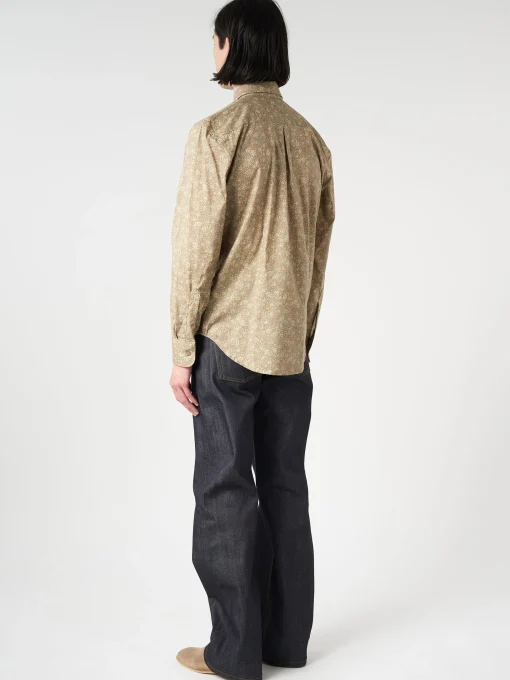 Sale Naked & Famous - Easy Shirt Bell Flowers in Button-Ups