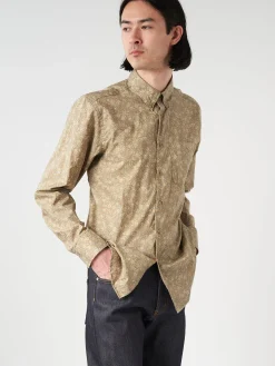 Sale Naked & Famous - Easy Shirt Bell Flowers in Button-Ups