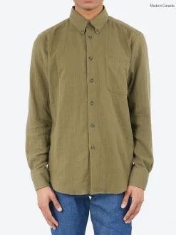 Online - Double Weave Slub Gauze Easy Shirt in Button-Ups