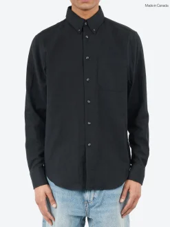 Discount - Double Weave Slub Gauze Easy Shirt in Button-Ups