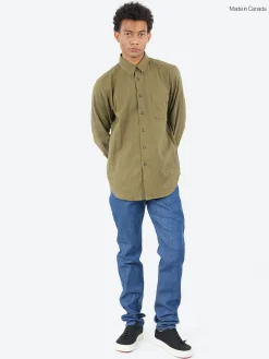 Online - Double Weave Slub Gauze Easy Shirt in Button-Ups