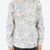 Fashion - Linen Cats Easy Shirt in Button-Ups