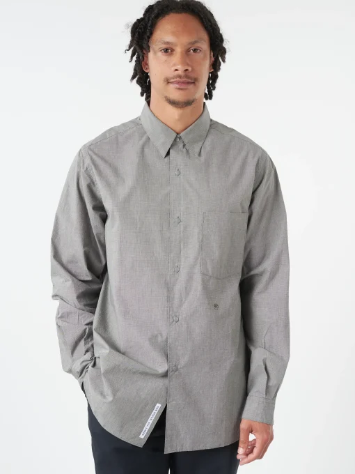 Fashion - Regular Collar Wind Shirt in Button-Ups