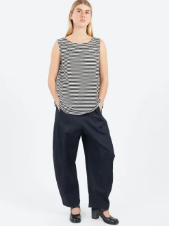 Sale - A-Line Stripe Tank Top in Women Tops & Blouses