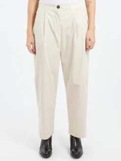 Online - Cord Pants with Pleats in Women Pants