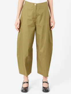 Sale - Karate Trousers in Cactus Green Women Pants