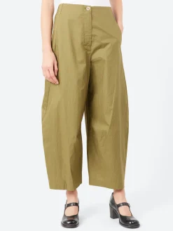 Sale - Karate Trousers in Cactus Green Women Pants