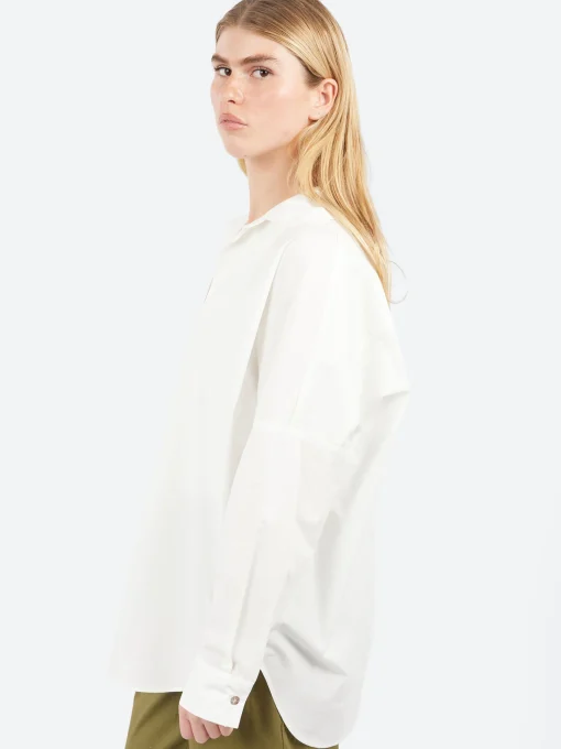 Best - Over V-Neck Blouse in Women Tops & Blouses