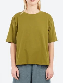 New - Regular S/S T-Shirt in Cactus Green Women Tops & Blouses | T-Shirts