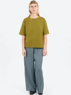 New - Regular S/S T-Shirt in Cactus Green Women Tops & Blouses | T-Shirts
