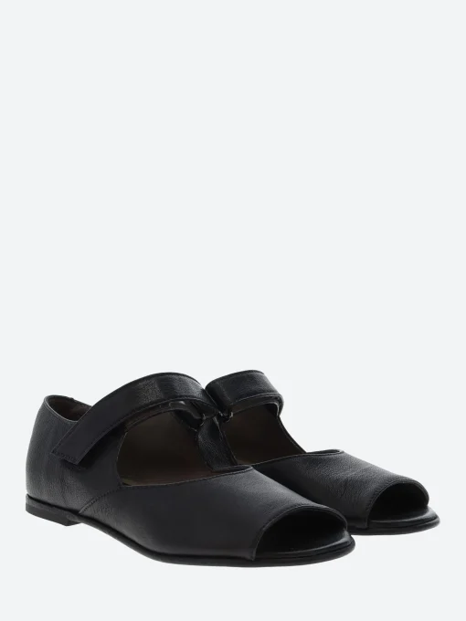 Fashion - Spuntata Shoes in (Black) Women Overalls & Jumpsuits | Sandals