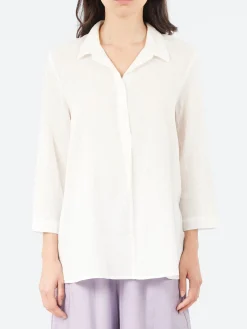 Hot - V-Neck Blouse in Women Tops & Blouses