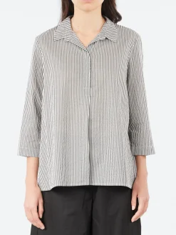 Hot - V-Neck Blouse in Riga Shadow Women Tops & Blouses