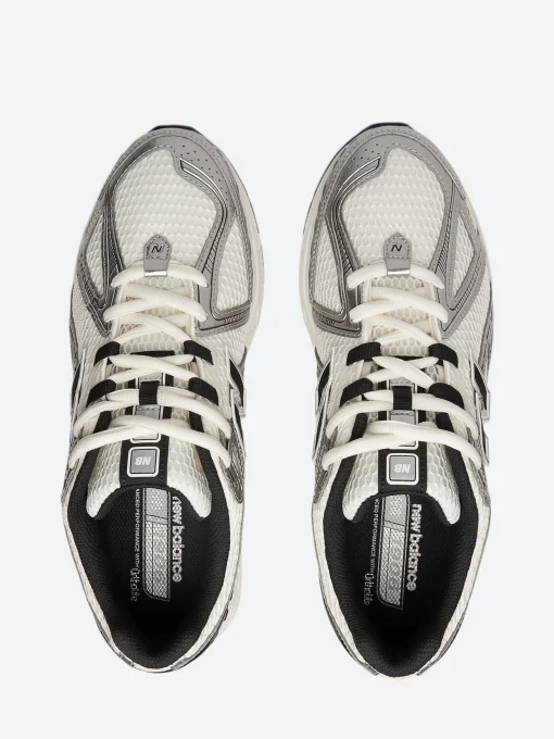 Discount - 1906R in Silver with Black Sneakers