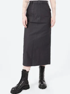 Fashion - Baker Skirt in Charcoal Grey Women Skirts