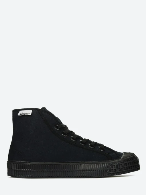 Online - Star Dribble in All Black Women Sneakers | Overalls & Jumpsuits