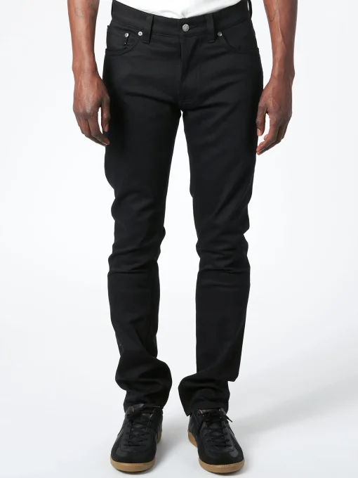 Sale - Grim Tim in Dry Everblack Pants | Denim