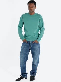 Sale - Solid Ollie in Wild Blue Pants | Denim