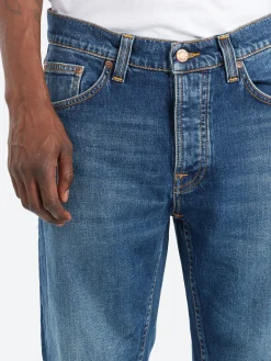 Sale - Solid Ollie in Wild Blue Pants | Denim