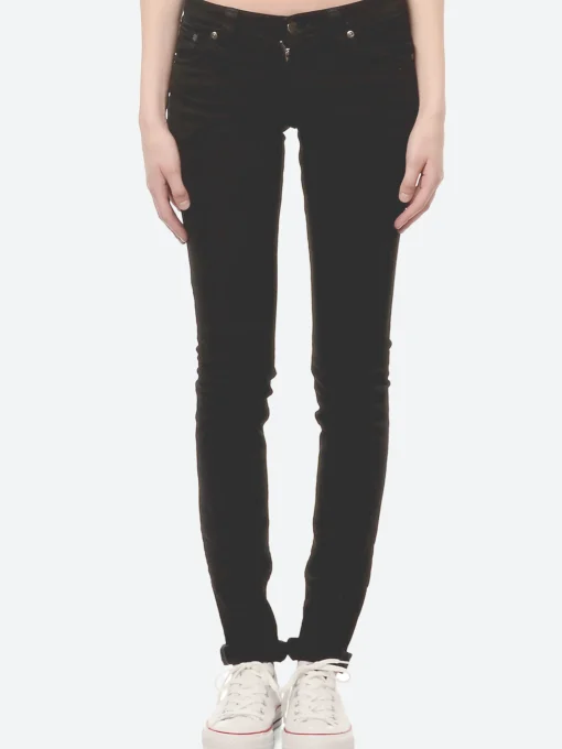Sale - Tight Long John in Organic Black/Black Pants | Denim