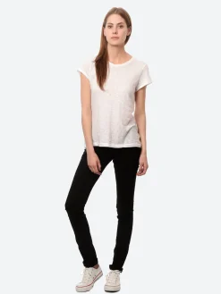Sale - Tight Long John in Organic Black/Black Pants | Denim